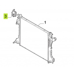 SOPORTE RADIADOR SUP. IZQ. -ORIGINAL-