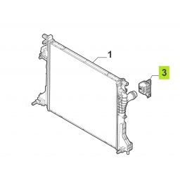 SOPORTE RADIADOR SUP. DER. -ORIGINAL-