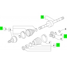 SEMIEJE EXT. DELT. DER. -ORIGINAL-