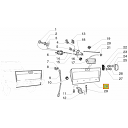 PORTON TRASERO CAJA -ORIGINAL-