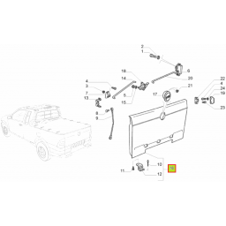 PORTON TRASERO CAJA -ORIGINAL-