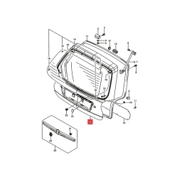 PORTON TRASERO -ORIGINAL-