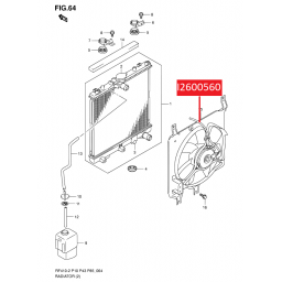 ELECTROVENTILADOR CON SOPORTE -ORIGINAL-