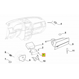 CENTRAL AIRBAG (TRW) -ORIGINAL-