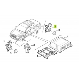 SENSOR IMPACTO PARAGOLPE DELT. -ORIGINAL-