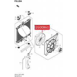 ELECTROVENTILADOR CON SOPORTE -ORIGINAL-