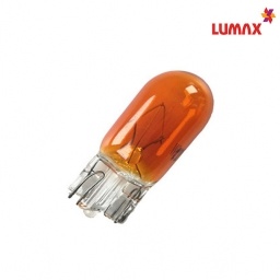 LAMPARA W5W 12V 5W W2.1X9.5D AMBAR -LUMAX-