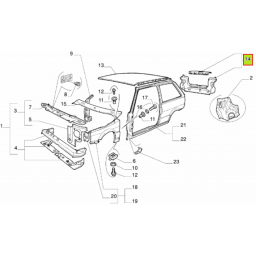 PANEL TRASERO   -ORIGINAL-